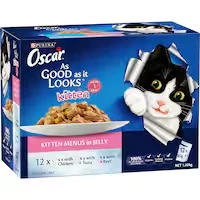 oscar wet cat food kitten menus in jelly