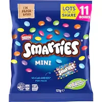 nestlé smarties chocolate fun size share pack