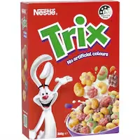 nestlé trix cereal fruity shapes