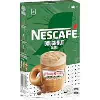 nescafé coffee sachets krispy kreme latte original