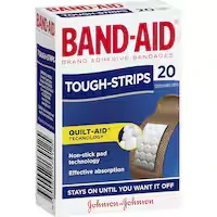 band aid plasters tough strips regular