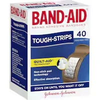 band aid plasters tough strips