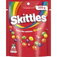 skittles sweets fruits