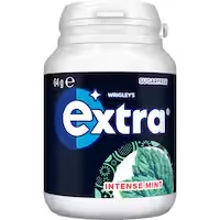 wrigleys extra chewing gum intense mint bottle
