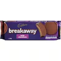 cadbury biscuits breakaway milk chocolate
