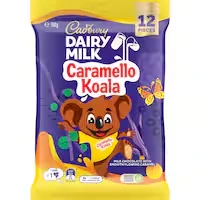 cadbury dairy milk chocolate share pack caramello koala