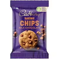 CADBURY BAKING CHIPS MILK CHOCOLATE 200GM
