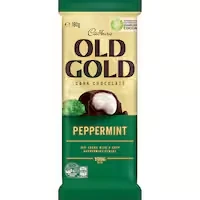 cadbury chocolate old gold peppermint