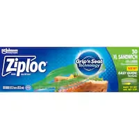 ziploc sandwich bags extra large