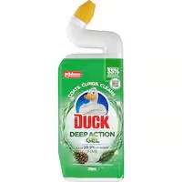 duck deep action toilet cleaner pine gel