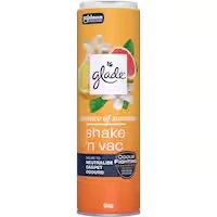 glade shake n vac carpet care deodoriser summer ess powder