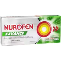 nurofen zavance ibuprofen 256mg fast pain relief caplets