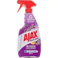 ajax spray n wipe multipurpose cleaning spray antibacterial lavender citrus