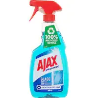 ajax spray n wipe glass cleaner anti streak fog & scratch