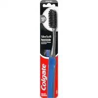 colgate slim soft toothbrush charcoal slim tip soft bristle