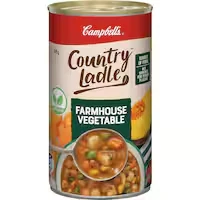 campbell's country ladle soup farmhouse vegetable canned
