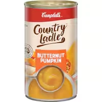 campbell's country ladle soup butternut pumpkin canned