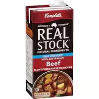 campbells real stock beef stock liquid salt reduced