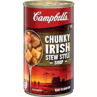 campbell's soup chunky irish stew style canned