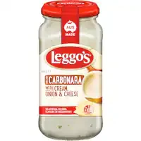 leggos pasta sauce creamy carbonara