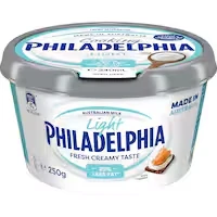 philadelphia cream cheese light