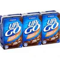 sanitarium up & go liquid breakfast choc ice