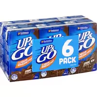 sanitarium up & go liquid breakfast choc ice