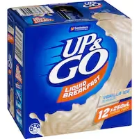 sanitarium up & go liquid breakfast vanilla ice fridge pack
