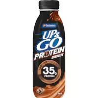 sanitarium up & go flavoured milk protein energize choc hit