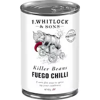 f whitlock & sons killer beans fuego chilli