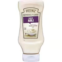 heinz seriously good mayo garlic aioli flavoured mayonnaise