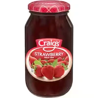 craigs fruit jam strawberry