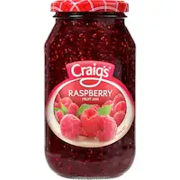 craigs fruit jam raspberry