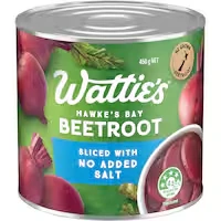 wattie's beetroot sliced with no added salt