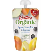 wattie's organic baby food 6+ months apple pumpkin & kumara