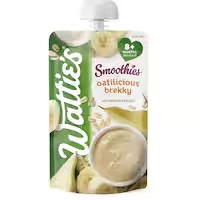 wattie's baby food 8+ months smoothies oatilicious brekky