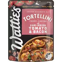 wattie's pasta meal tortellini in tomato & bacon