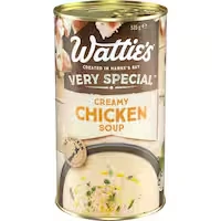 wattie's very special soup creamy chicken canned