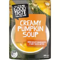 the good taste co soup creamy pumpkin