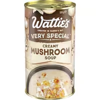 wattie's very special soup creamy mushroom canned