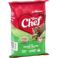 chef classic wet cat food tender chicken