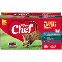 chef classic wet cat food variety lovers mixed selection