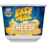 kraft easy mac pasta meal macaroni cheese bowl
