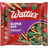 wattie's frozen mixed vegetables green beans, broccoli, carrots