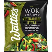 wattie's wok creations frozen stir fry vegetables vietnamese style