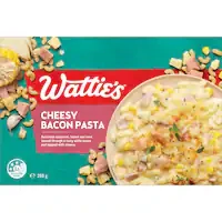 watties frozen meal cheesy bacon pasta