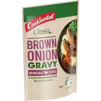 continental jug a gravy instant gravy mix brown onion