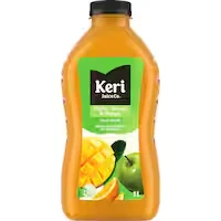keri juice co. fruit drink apple orange & mango