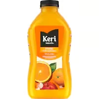 keri fruit juice orange with apple base