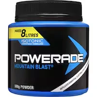 powerade isotonic powder sports drink mountain blast